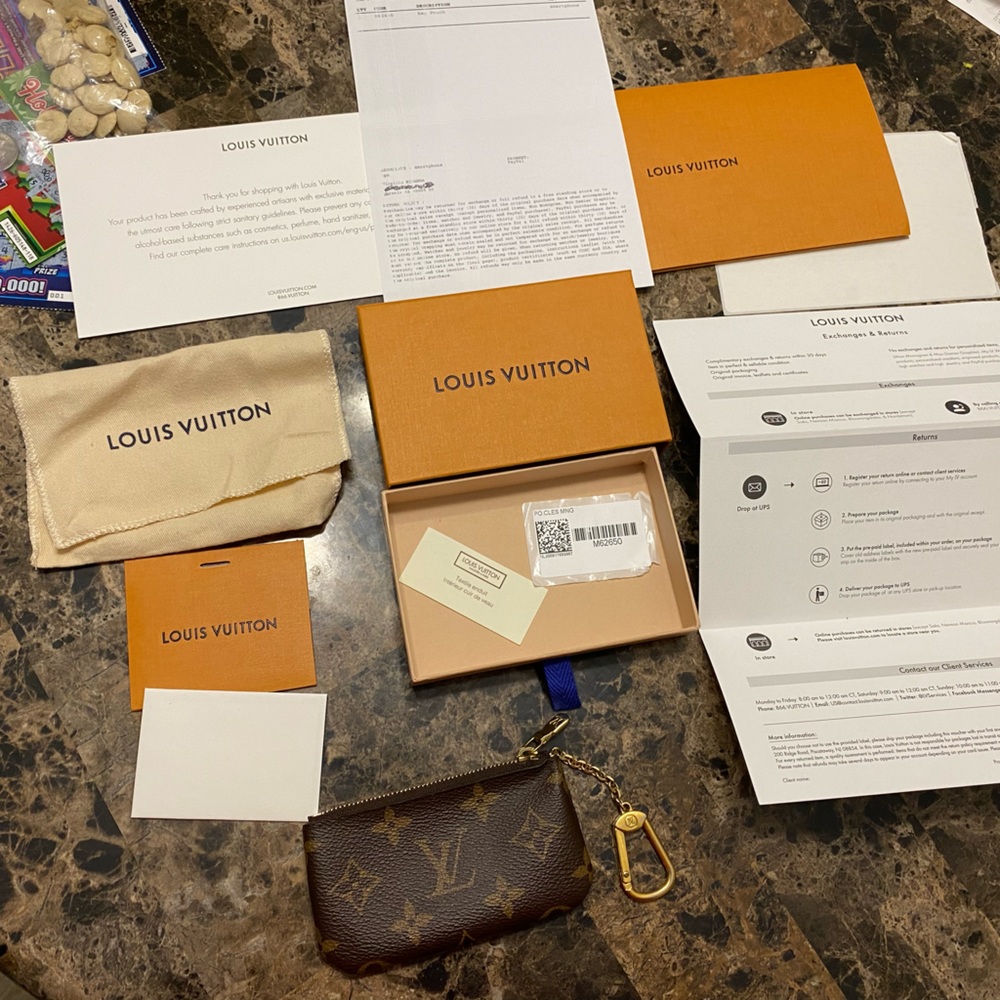 Louis Vuitton key pouch